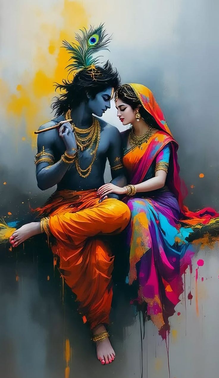 Radha Krishna – Vibrant Divine Love